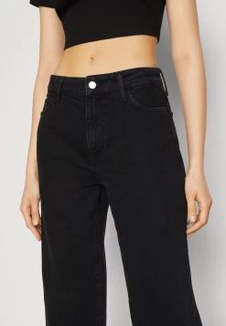 Even&Odd Relaxed Fit Jeans - Black Denim -Mode Dameskleding Winkel 2ef901ef29f04a79a0a0972e34302e2e
