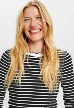 ESPRIT Muschelkante Am Ausschnitt - Longsleeve - Black 14 ESPRIT Muschelkante Am Ausschnitt - Longsleeve - Black -Mode Dameskleding Winkel 3b4e6e0b5a0a48d09a5ec484746cc247