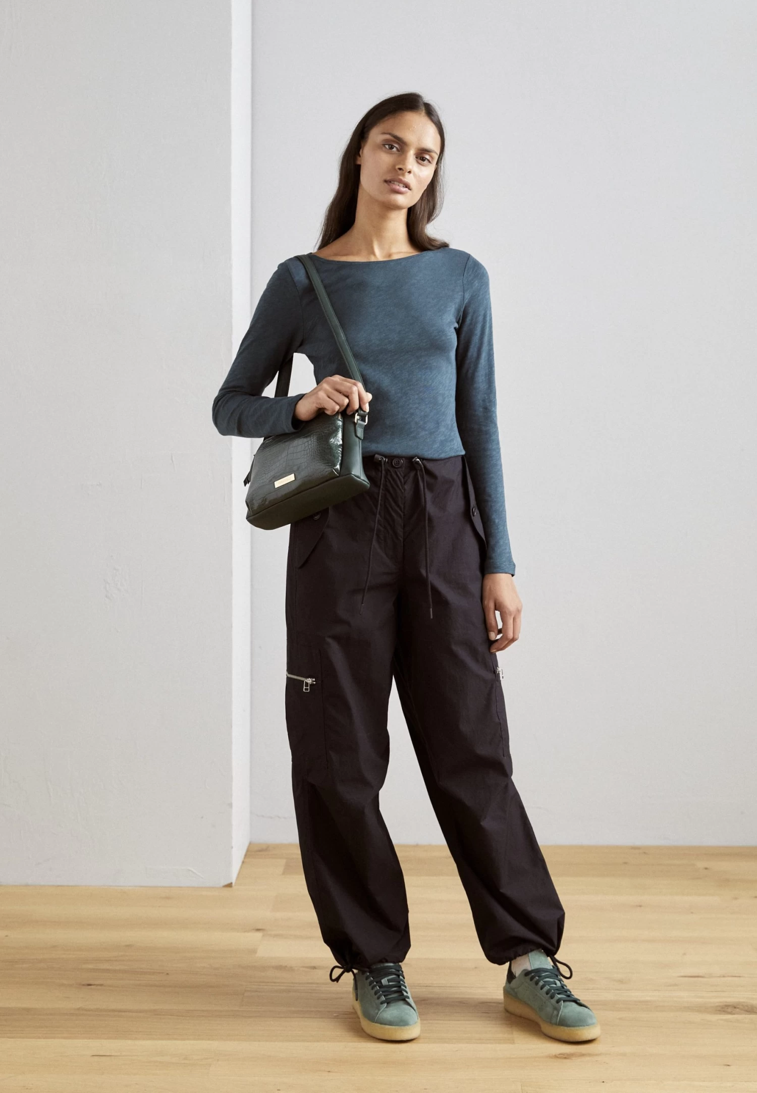 Anna Field Schoudertas - Dark Green 3 Anna Field Schoudertas - Dark Green - Afbeelding 3