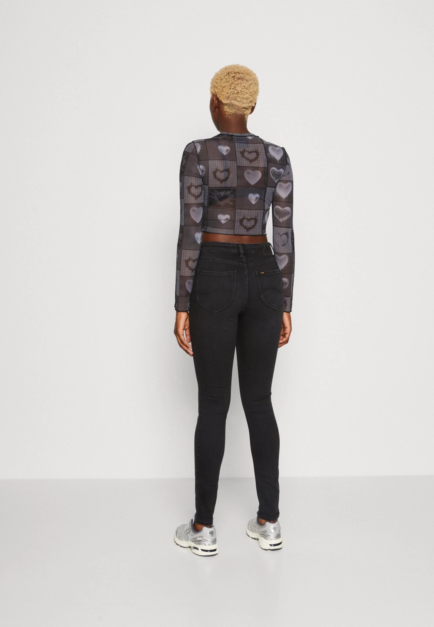 Lee Scarlett High - Jeans Skinny Fit - Tingled Black 3 Lee Scarlett High - Jeans Skinny Fit - Tingled Black - Afbeelding 3