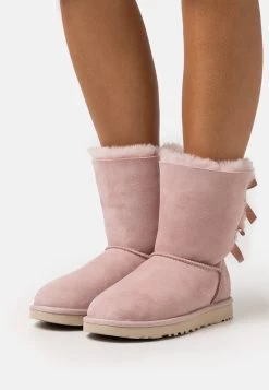 Ugg Bailey Bow - Korte Laarzen - Rose Grey