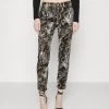 JUST CAVALLI Super Trousers Pocket - Straight Leg Jeans - Honey Mustard