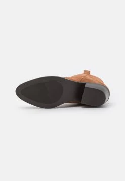 Anna Field Leather - Cowboy-/Bikerlaarsjes - Cognac -Mode Dameskleding Winkel 6ede700989304c5daa8045ce0bab9513