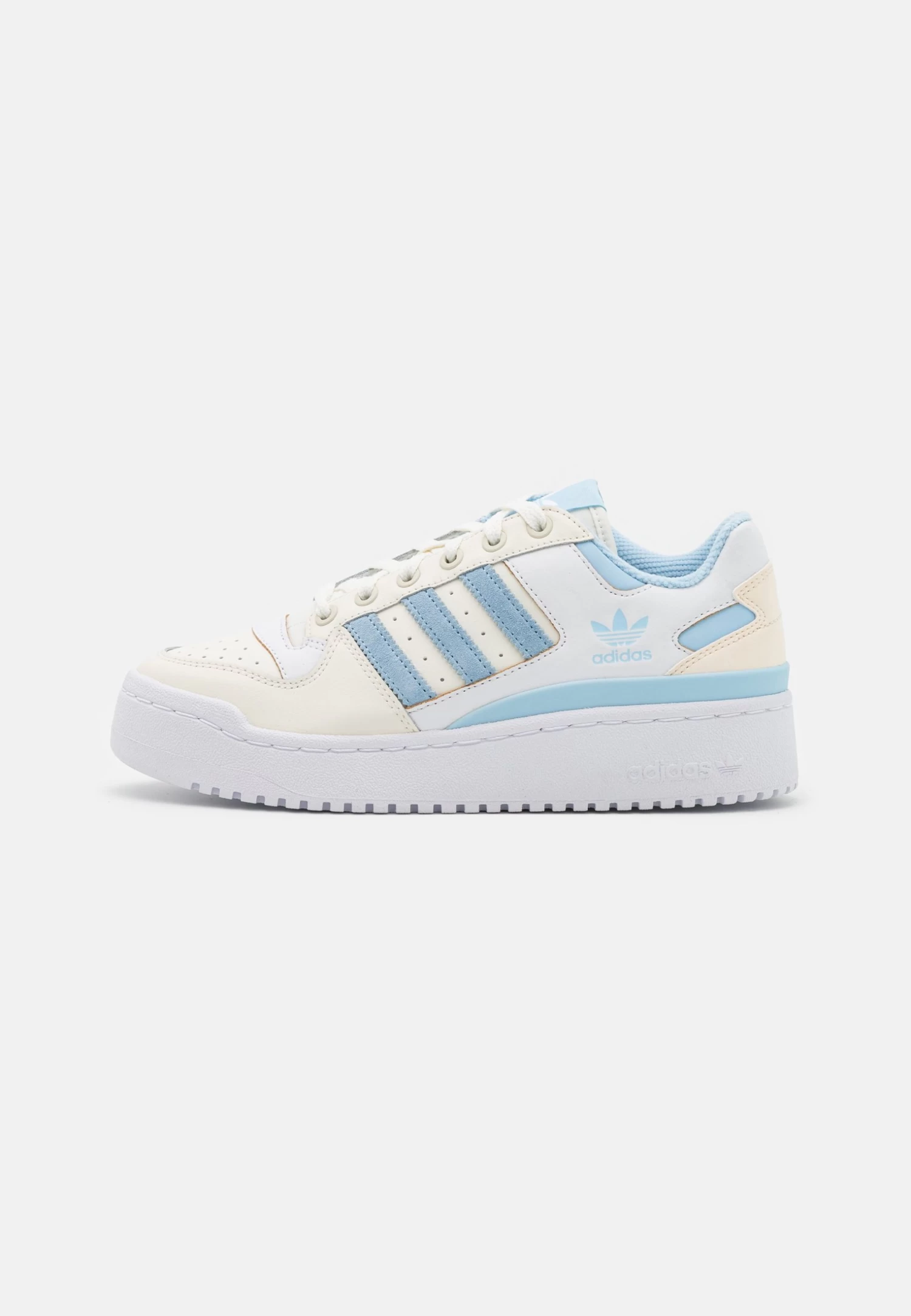 Adidas Originals Forum Bold Stripes W - Sneakers Laag - Off White/Clear Sky/White 2 Adidas Originals Forum Bold Stripes W - Sneakers Laag - Off White/Clear Sky/White - Afbeelding 2
