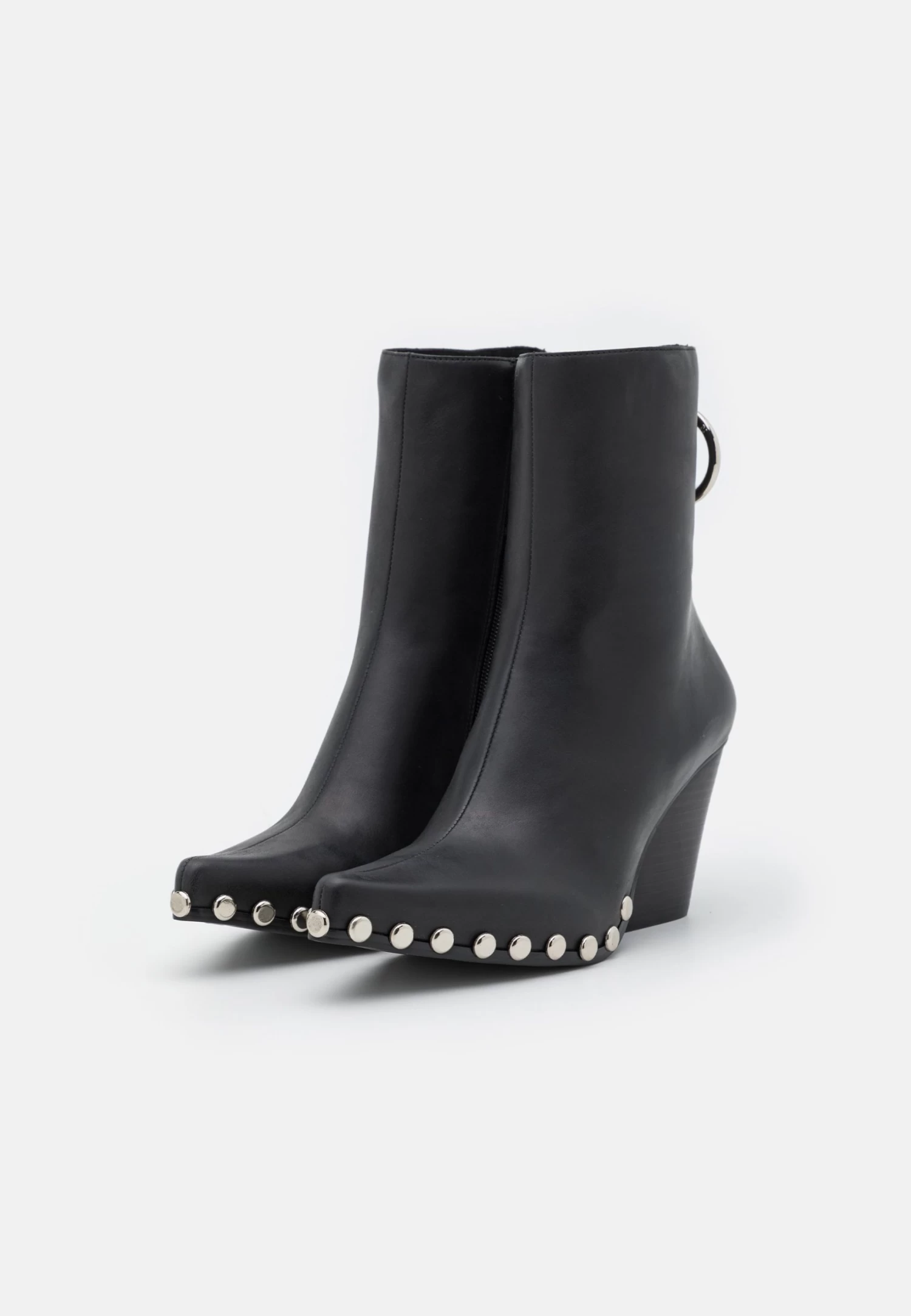 Jeffrey Campbell Walton - Cowboy-/Bikerlaarsjes - Black 3 Jeffrey Campbell Walton - Cowboy-/Bikerlaarsjes - Black - Afbeelding 3