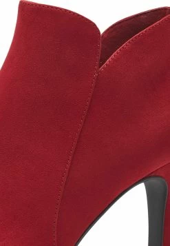 Tamaris Enkellaarsjes Met Plateauzool - Cherry -Mode Dameskleding Winkel 8548980c629243509e8390bf5babd6e3