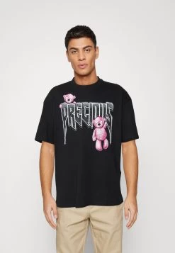 YOURTURN Unisex - T-Shirt Print - Black