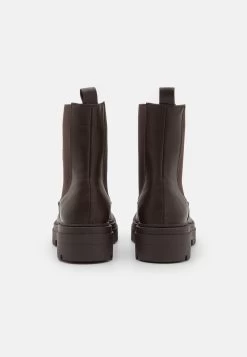 Even&Odd Enkellaarsjes Met Plateauzool - Brown -Mode Dameskleding Winkel 904675db6e83455baafdad06cef8d32d