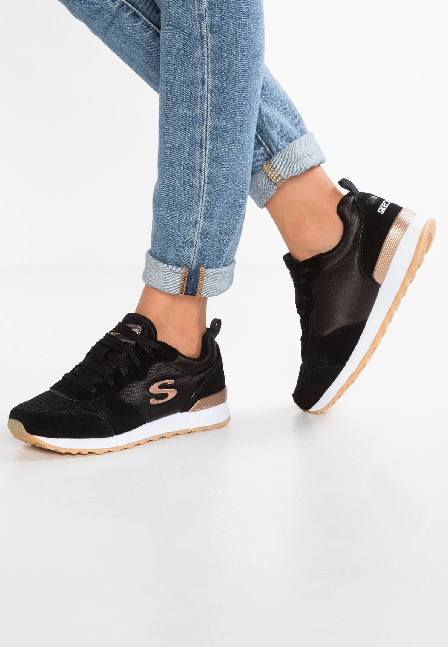 Skechers Sneakers Laag - Black /Rose Gold 1 Skechers Sneakers Laag - Black /Rose Gold