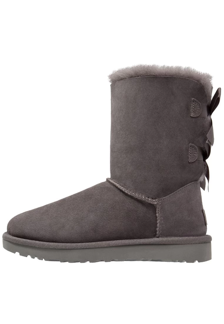 Ugg Bailey Bow - Korte Laarzen - Grey 2 Ugg Bailey Bow - Korte Laarzen - Grey - Afbeelding 2