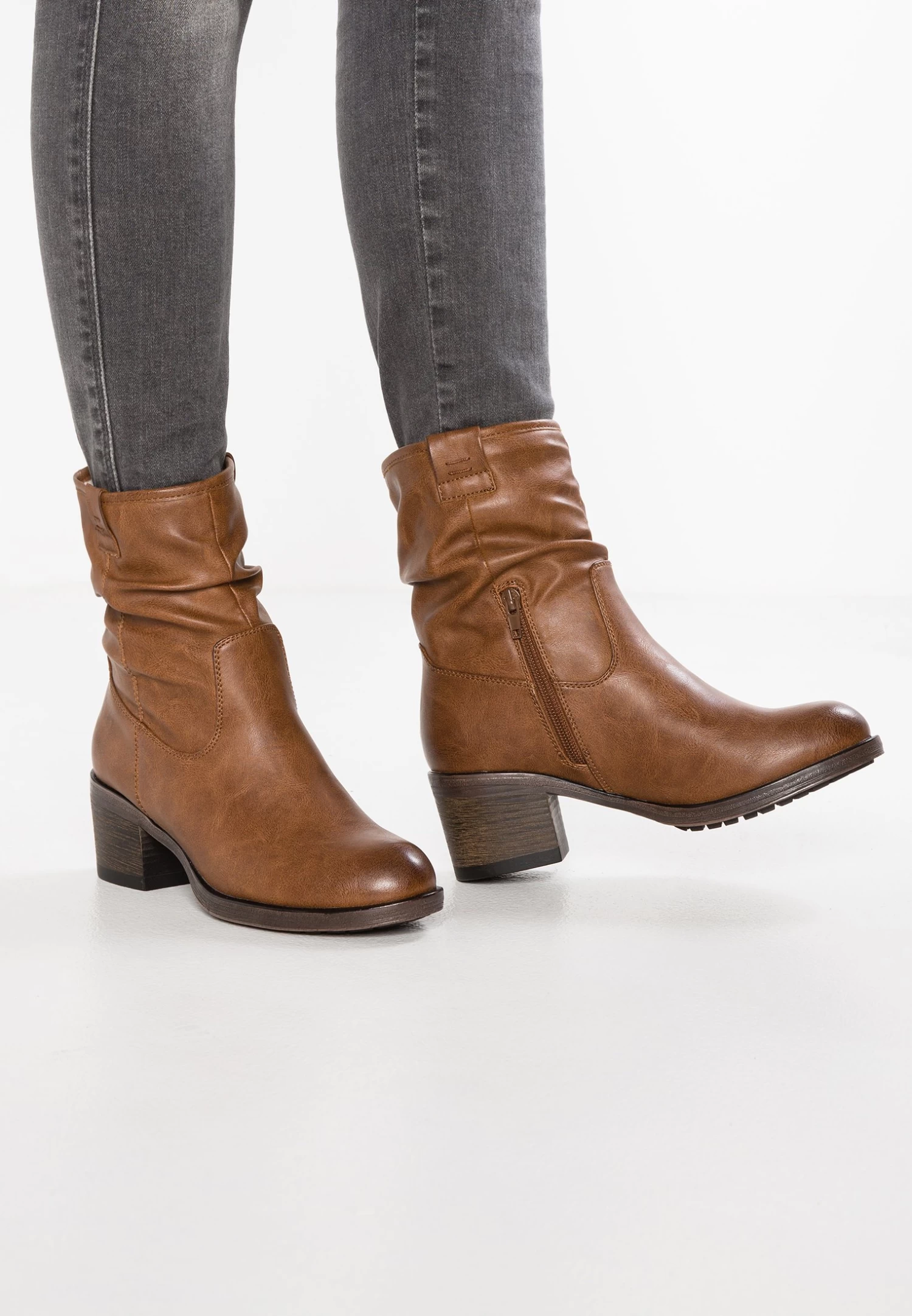 Anna Field Winter Boot - Korte Laarzen - Cognac 1 Anna Field Winter Boot - Korte Laarzen - Cognac