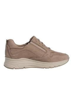 Tamaris Pure Relax - Sneakers Laag - Taupe Nubuc -Mode Dameskleding Winkel aa58c415ae114c518ddf50a072a1bcf3
