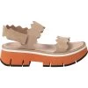 Sandalen Met Plateauzool - Beige