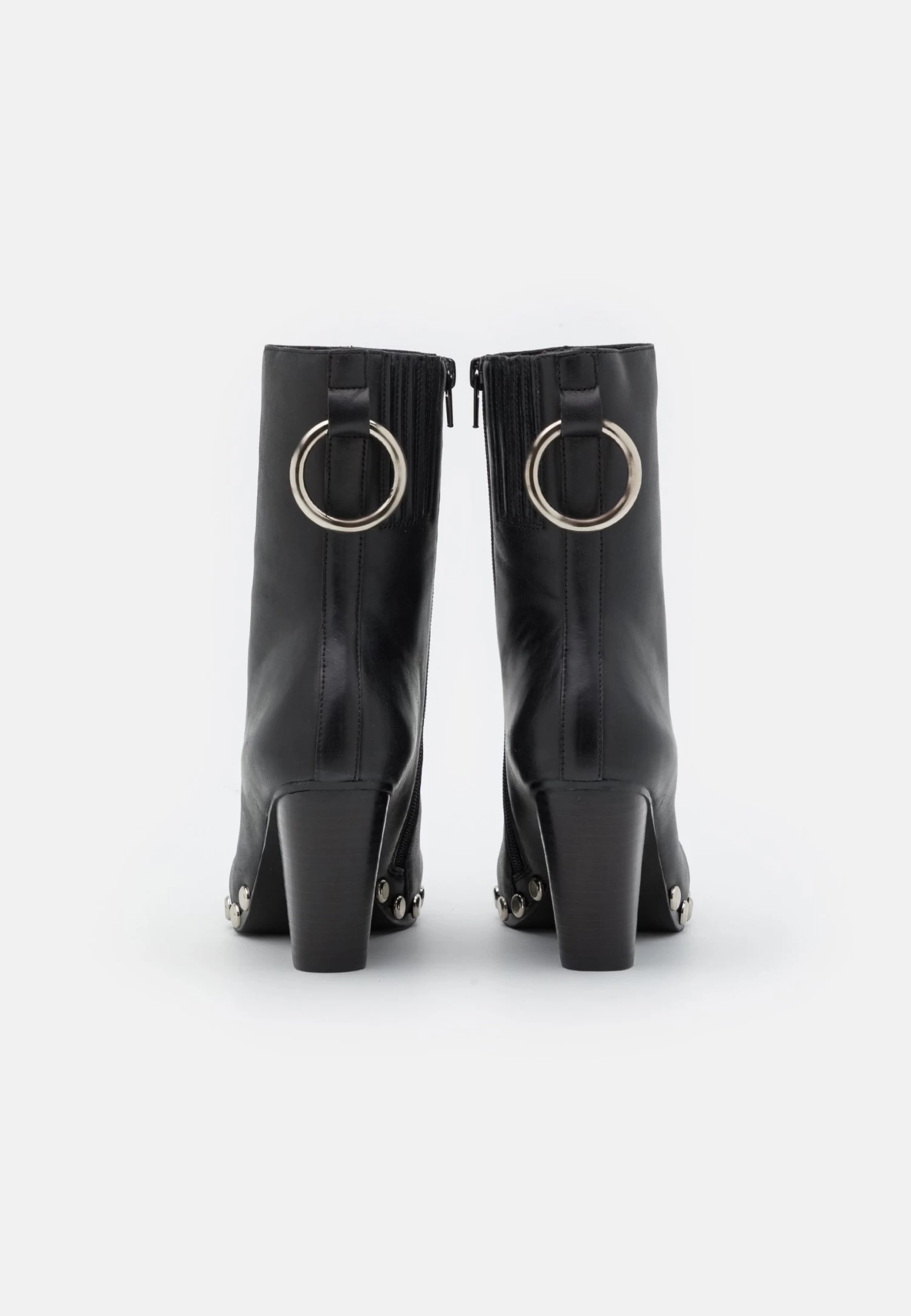 Jeffrey Campbell Walton - Cowboy-/Bikerlaarsjes - Black 4 Jeffrey Campbell Walton - Cowboy-/Bikerlaarsjes - Black - Afbeelding 4