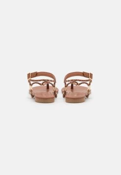 Anna Field Teensandalen - Cognac/Gold -Mode Dameskleding Winkel b20be9afd3644b9c954e17b8ff6ab093
