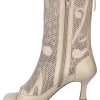 Gerry Weber Civita 09 - Cowboy-/Bikerlaarsjes - Creme