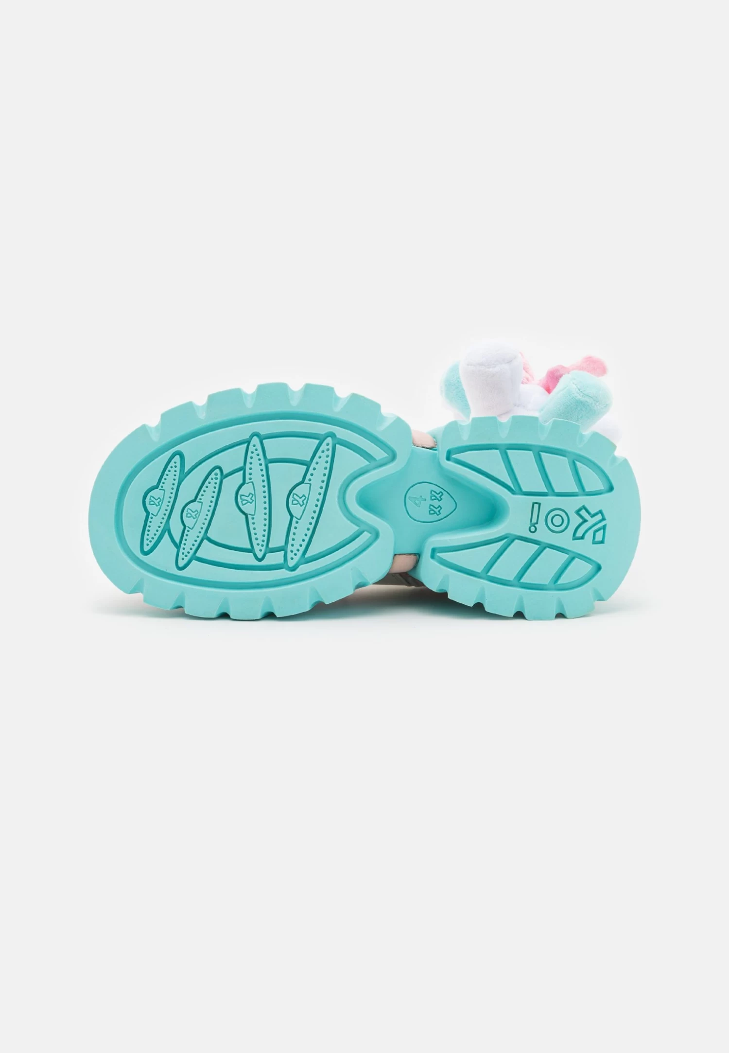 KOI FOOTWEAR Melanie Martinez Sweet Teddy Bear Platform Boots - Korte Laarzen - Blue/Pink/White 5 KOI FOOTWEAR Melanie Martinez Sweet Teddy Bear Platform Boots - Korte Laarzen - Blue/Pink/White - Afbeelding 5