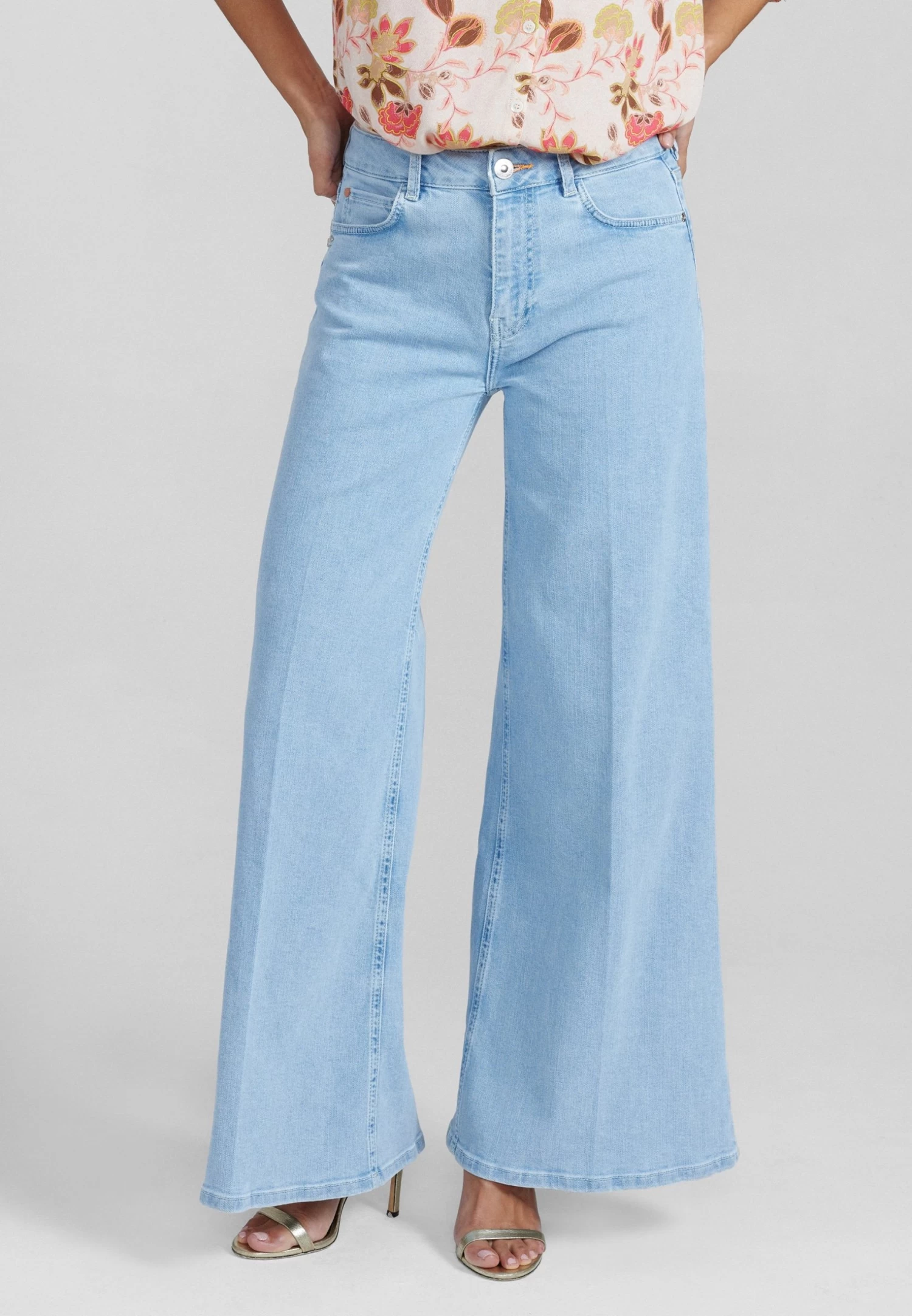 Mos Mosh Hailee Boyd - Bootcut Jeans - Light Blue 1 Mos Mosh Hailee Boyd - Bootcut Jeans - Light Blue