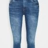 Edc By Esprit Capri - Jeansshort - Blue Denim