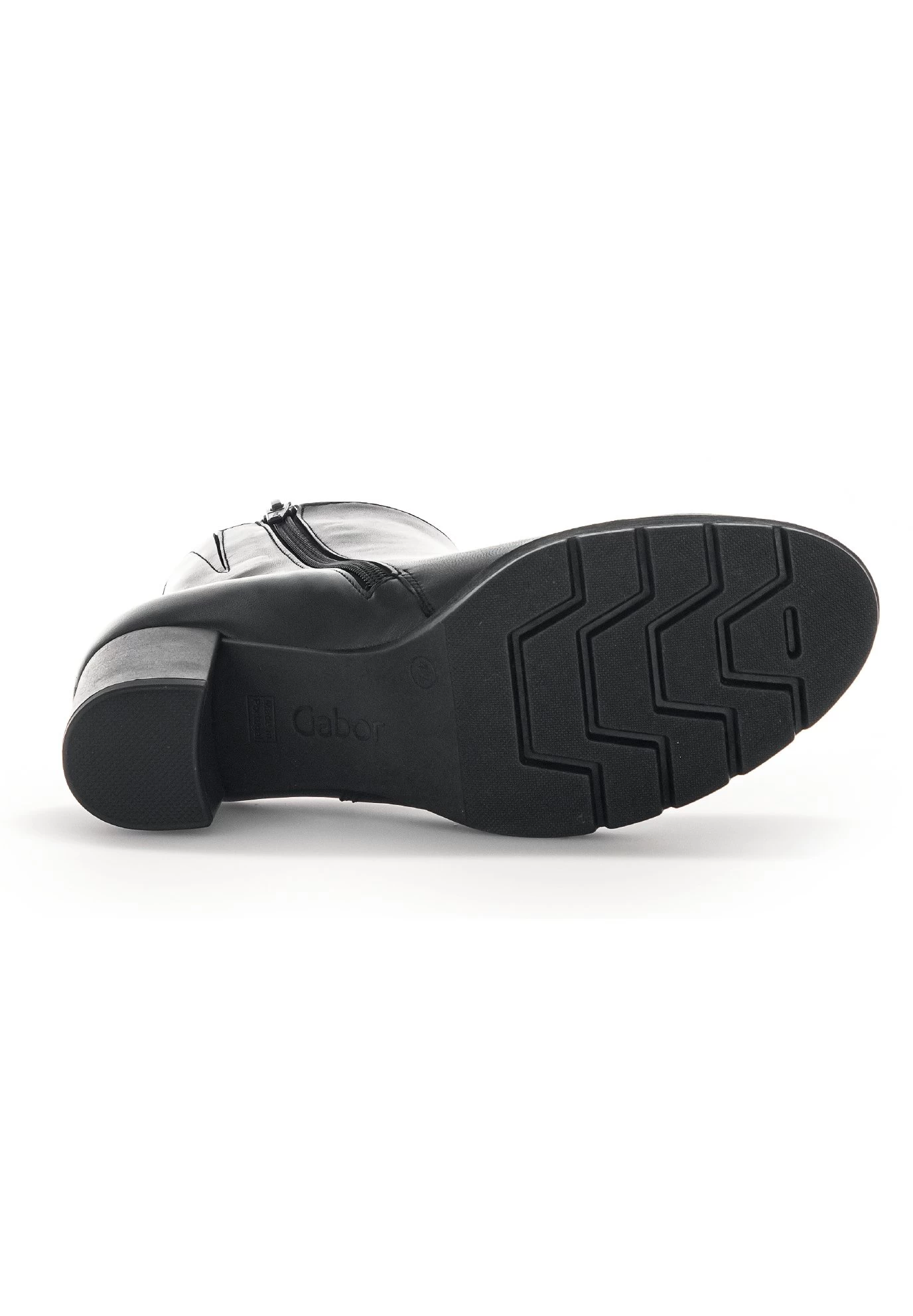 Gabor Comfort Korte Laarzen - Schwarz Mel 4 Gabor Comfort Korte Laarzen - Schwarz Mel - Afbeelding 4