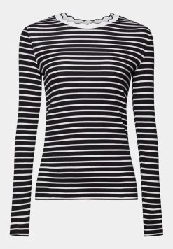 ESPRIT Muschelkante Am Ausschnitt - Longsleeve - Black 21 ESPRIT Muschelkante Am Ausschnitt - Longsleeve - Black -Mode Dameskleding Winkel fa88b8a317f442b197e55058f33ae2e5