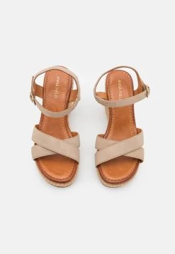 Anna Field Leather - Sandalen Met Hoge Hak - Grey -Mode Dameskleding Winkel fbefef9416314b2d89cc3e60d2b025e7