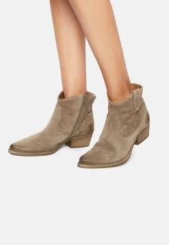 Felmini West - Cowboy-/Bikerlaarsjes - Marvin Lead Grey